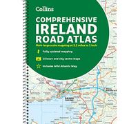 Comprehensive Road Atlas Ireland (Anello, filo)