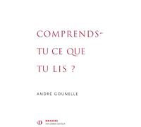 Comprends-tu ce que tu lis?