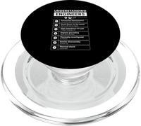 Comprensione degli ingegneri - Ingegnere ingegnere sarcastico PopSockets PopGrip per MagSafe