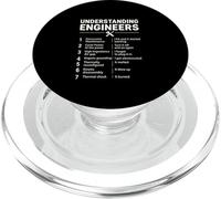 Comprensione degli ingegneri - Ingegnere ingegnere sarcastico PopSockets PopGrip per MagSafe