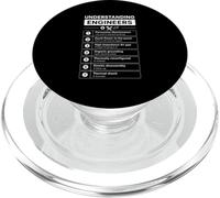 Comprensione degli ingegneri - Ingegnere ingegnere sarcastico PopSockets PopGrip per MagSafe