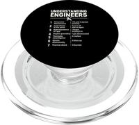 Comprensione degli ingegneri - Ingegnere ingegnere sarcastico PopSockets PopGrip per MagSafe