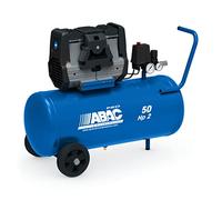 COMPRESSORE ARIA SILENZIATO A SECCO ABAC MONTECARLO OS20P SERBATOIO 50 LITRI 59 dB 2 HP 230 L/MIN