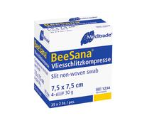 Compressa in pile BeeSana®, non sterile, 4 volte, 30 g, 7,5 x 7,5 cm,