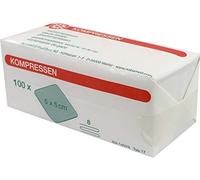 Compresse 1000 Pezzi (10 x 100) 8 vie varie grandezze da Noba Verbandmittel - 5,0 x 5,0 cm