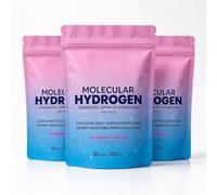 Compresse di acqua idrogenata molecolare 12 PPM, confezione da 30 | Formato effervescente portatile per l'idratazione quotidiana. Supporto antiossidante, non è necessaria alcuna attrezzatura