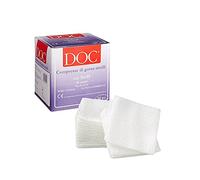 Compresse di Garza Sterile Monouso in puro Cotone, 10 x 10 cm, 25 Strati, 50 pezzi