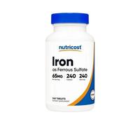 Compresse Di Solfato Ferroso 240 Contenitore 65 Mg