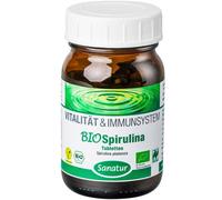 Compresse di spirulina biologica Sanatur