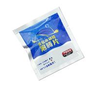 Compresse effervescenti per la pulizia del parabrezza , formule a rapida dissoluzione , proteggono le parti in gomma e metallo , Compresse effervescenti per lavavetri ' auto , compresse concentrate