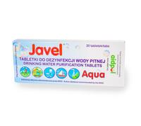 Compresse Javel Aqua per purificare l'acqua - 20 pezzi