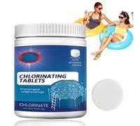Compresse per la pulizia della piscina da 200 g, compresse multifunzionali Ch-Lorine, compresse Ch-Lorine per piscina, tavolo cloro/ine per vasca da 1 pollice, C/hlorine per vasca idromassaggio