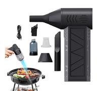 Compressed Air Duster - 3-Speed Handheld Cordless Garden Supplies, Car Drying Blower Set, Car Dryer Air Blower for Broom Storm Dust Cleaning Backpack House Leaves MotorcycleS ShopS