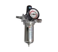 Compressed Air Filter, Regulator Trap Separator, Heavy-Duty Oil Water Catcher 6.69x2.36x2.76inch, High-Pressure Compressor Accessory, Ideal for Workshop, Spray Guns, Construction Use