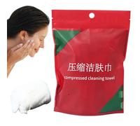 Compressed Towels Travel, 20X Expandable Face Washcloths, 8.66x7.87 inches Individually Packed Soft and Skin-Friendly, Shrunk Towelettes for Cleaning, Shower, Outdoor Use