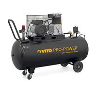 Compresseur A Cinghia 200L 10 Bar 4 CV 3 kW VITO Professionnel 2800 Tr/min AIR