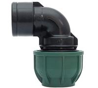 Compressione Gomito A 90 der.Fil.F. 20X1/2 - Irritec Verde