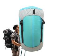 Compressione Sacks for Travel, Lightweight Nylon Stuff Sacks, Multi-Purpose Waterproof Sacks, Space Saving Sleeping Bags, Anti-Tear Packing Cubes, Outdoor Compressione Sacks, Travel Packing Cubes,