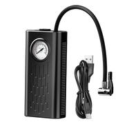 COMPRESSO DELLA ARIA PORTABILE PER PIORI PIORE CARO - PAMPA PIASTURA CORDLIRE PORTATIVA CON RASSEGGIO POPER | Pompa di aria 'auto elettrica | Accessori per pneumatici ricaricabili per auto