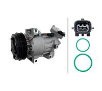 Compressor Climatizzatore 12 V Ø 112 mm HELLA IAM 4 cave per u.a. DACIA LOGAN