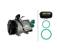 Compressor Climatizzatore 12 V HELLA 111,5 mm 5 nervature 8FK 366 202-191