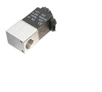 Compressor Valve 1/4" Normally Closed Pneumatic Aluminum Solenoid Valves 12V 24V Voltage For Air Water Oil(2V025-Wire-BT-4mm,DC 12V)