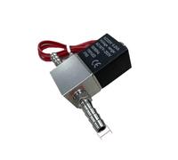 Compressore 1/4" Solenoide pneumatico in alluminio normalmente chiuso s 12V 24V 110V 220V Tensione for aria acqua olio tubo da 8 mm(Ac 110v Wiring)