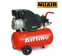 Compressore 24lt. ad olio NUAIR by ABAC - Airline
