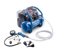 Compressore a batteria con kit di avviamento da 2Ah + batteria da 2Ah C-ACT160/6-X - Set 2.5 - SCHEPPACH