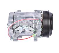 Compressore A/C con puleggia a 6 scanalature compatibile con cinghia a serpentina Sanden SD7 HC5005BK
