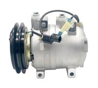 Compressore AC compatibile for escavatore Hyundai R225-7 Mando R500LC-7A 10.8L compatibile for Hitachi 506021-7082 506221-0470 11N690040