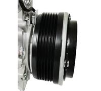 COMPRESSORE AC CSE717 Compatibile per BMW X5 E70 X6 E71 E72 64529121762 64529185146-3 64509121762 645291851 64529195971 9121762 9185146 (PULEGGIA 4PK)