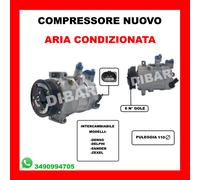 COMPRESSORE AC NUOVO VW BEETLE CABRIO 2.0 TDI DA 12 KW103 CV140 CFFB CJAA 468
