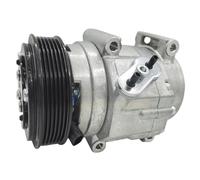 Compressore AC per Auto, Pompa di Raffreddamento del compressore dell'Aria condizionata AC SP17, per Motore a Benzina SsangYong Korando 2015 1.5 741340 1721300011 010442 010442