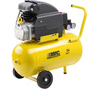 Compressore ad aria Base Line 2 HP lubrificato 24 l Giallo