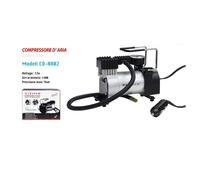 COMPRESSORE AD ARIA PORTATILE SERBATOIO 35L/MIN ALIMENTAZIONE 12V 15A MAXTECH CO