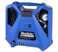 Compressore Air Box 1100W Olio Libero 8 Bar Tubo 3m