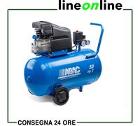 Compressore aria 50 lt Abac Montecarlo L20 elettrico 220V - KIT UTENSILI OMAGGIO