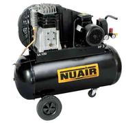 Compressore aria a cinghia 100 lt 400V NUAIR B3800B/100 CT3 3HP 390l/min