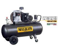 Compressore aria bistadio 200 LT 4hp Cilindro in ghisa NB4/4CT/200 Professionale