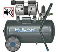 Compressore aria compressa elettrico 50 lt silenzioso silenziato portatile 8 bar
