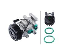 Compressore Aria Condizionata 12V Ø113 mm HELLA per KIA RIO