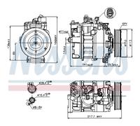 Compressore Aria Condizionata Adatto A per Audi Q5 8RB 8R A4 Allroad 8KH B8 8K5