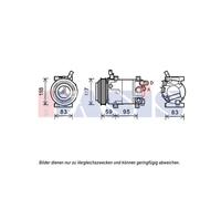 Compressore Aria Condizionata Compressore D'Aria Adatto per Hyundai i20 Ob