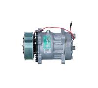 Compressore Aria Condizionata Con Mehrfachriemenscheibe 119mm NRF per 32133