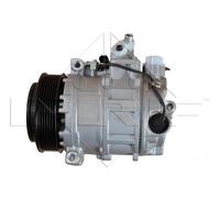 Compressore Aria Condizionata Con Mehrfachriemenscheibe 119mm NRF per Mercedes