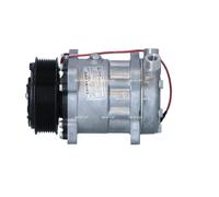 Compressore Aria Condizionata Con Mehrfachriemenscheibe 119mm NRF per Renault