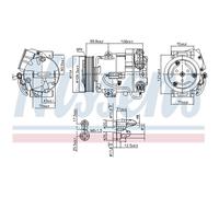 Compressore climatizzazione R 134a PAG 46 890058 NISSENS per OPEL ASTRA J