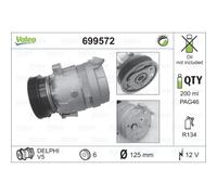 Compressore aria condizionata VALEO 699572