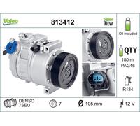 Compressore, aria condizionata valeo per BMW 1 (E82) 135 i 813412